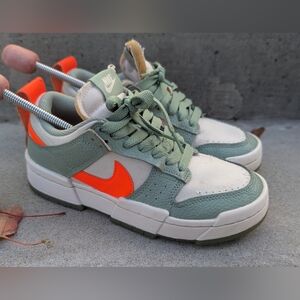 Nike Dunk Low Disrupt Womens Size 6.5 Seaglass Crimson